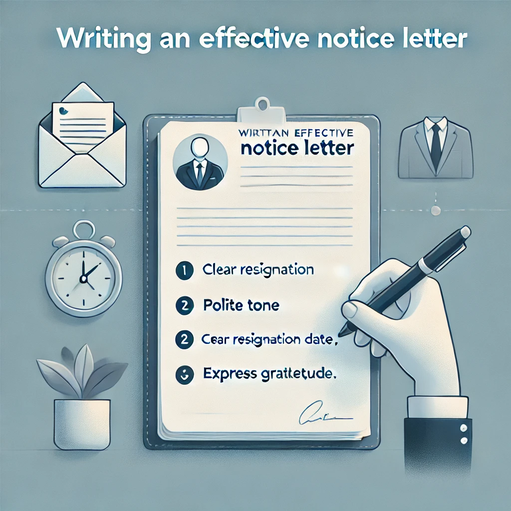 Writing an effective notice letter